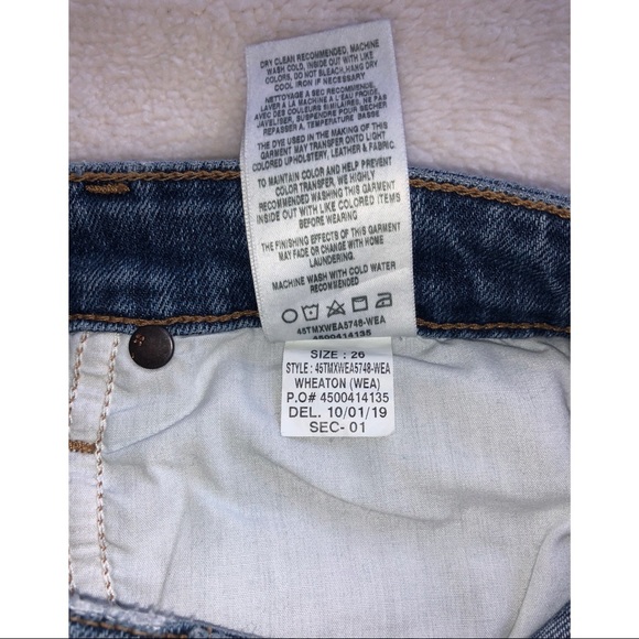 Joe’s Jeans High Rise Skinny Ankle in Raw Wheaton - Picture 9 of 14